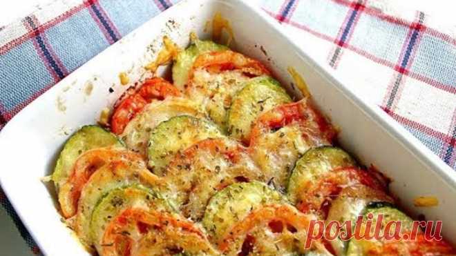 КАБАЧКИ в духовке 👍 ВКУСНЕЕ ВЫ НЕ ПРОБОВАЛИ — просто и быстро👍 Лучший рецепт!