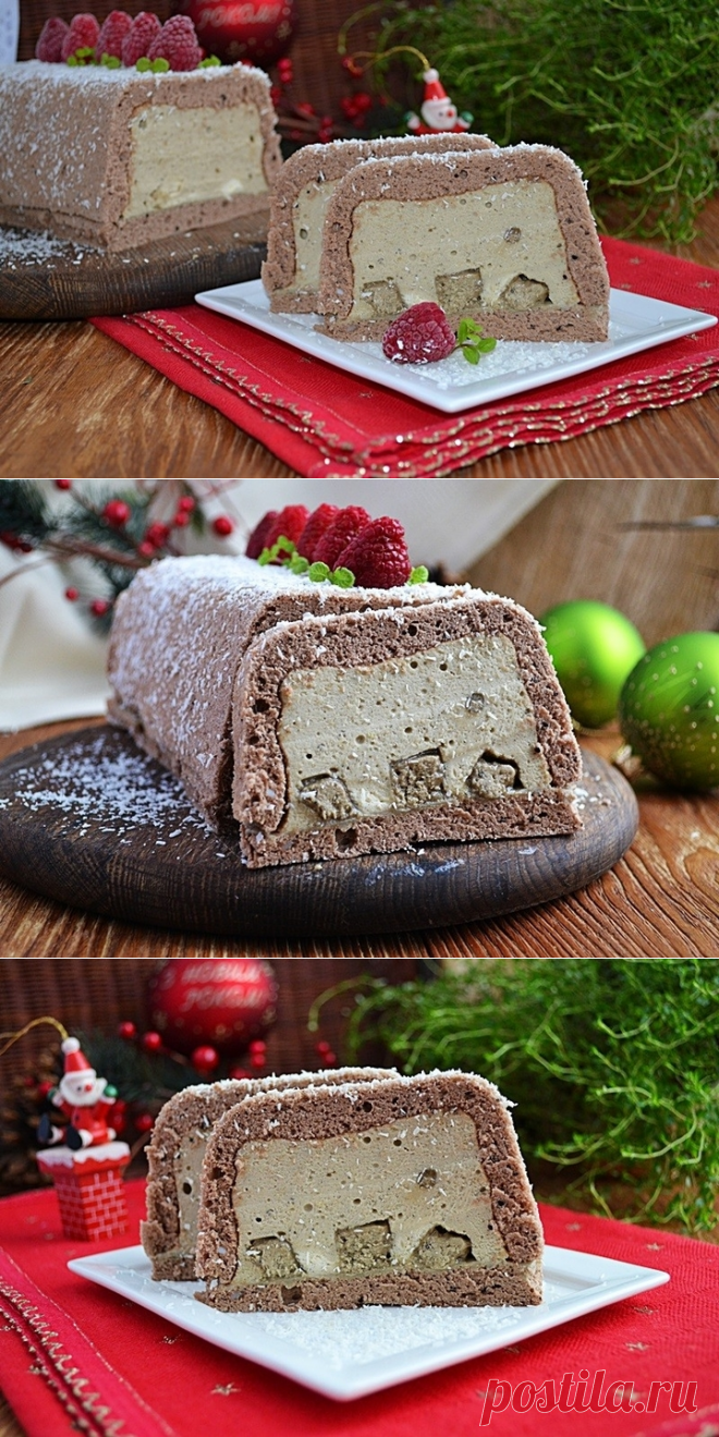 Торт с халвой