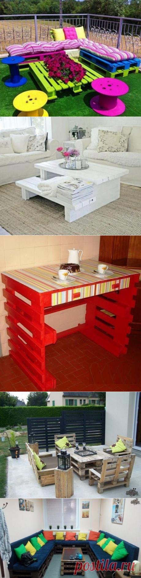 ПОДЕЛКИ ИЗ ПОДДОНОВ!