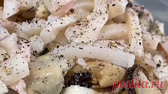 САЛАТ, который ем даже ночью! Готовить всего 5 минут! Просто,быстро, вкусно! Салат легкий и полезный