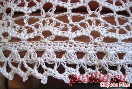 Летняя кофточка..."По мягким волнам".. от Оксаны Железняк (Страна Мам)