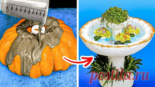 Поделки из цемента и бетона, которые очень легко повторить | БЕРИ И ДЕЛАЙ – Дети | Дзен