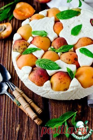 Торт-мусс с абрикосами и сыром - кулинарный рецепт