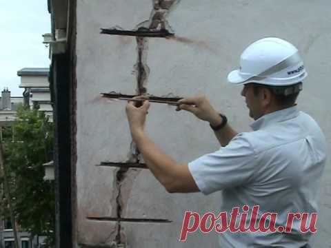Заделываем трещины в стенах правильно