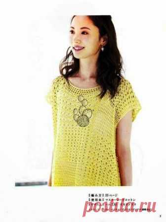 Entre um Fio e Outro: Blusa / Tunica em Crochê