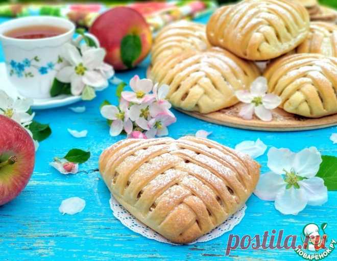 Песочные пирожные с двойной начинкой