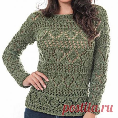 Изящные летние пуловеры. Идеи и схемы. | Вяжем вместе - вяжем стильно. | Дзен