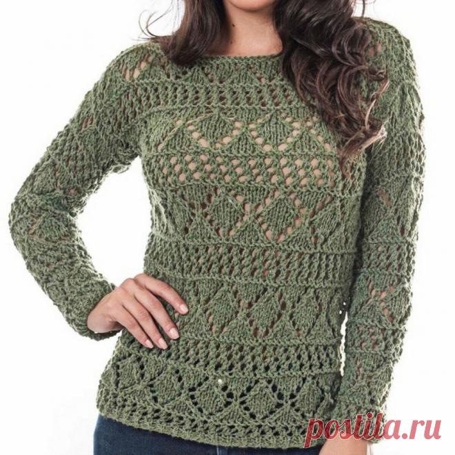 Изящные летние пуловеры. Идеи и схемы. | Вяжем вместе - вяжем стильно. | Дзен