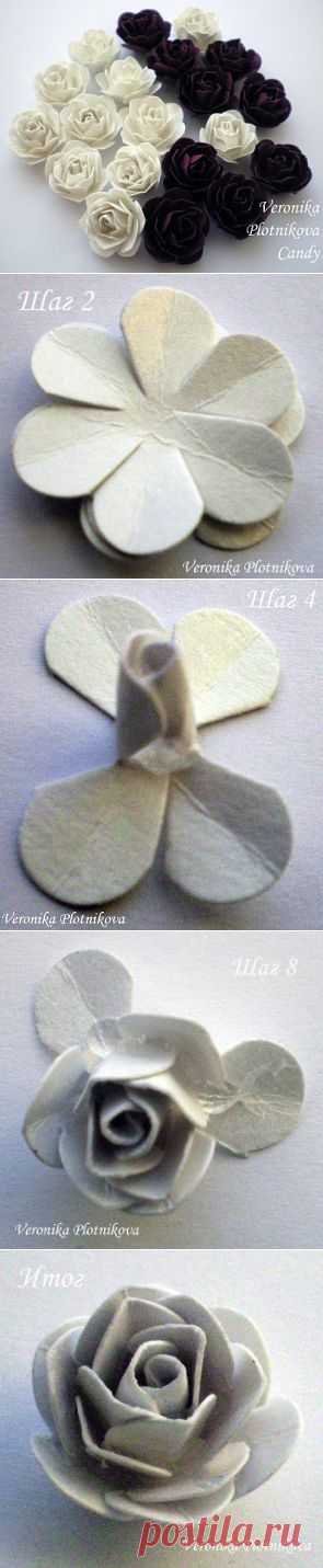 Открытки ♡ Card Making: Розы, подробный мастер-класс от Вероники
