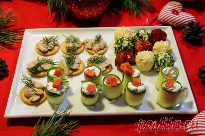 3 простых закуски на новый год. Не дорого, быстро и вкусно!