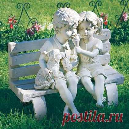 Скульптура для сада «Детство»