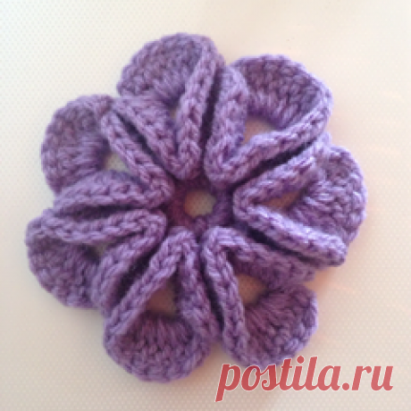 Tina's handicraft : 7 Petal 3d Flower