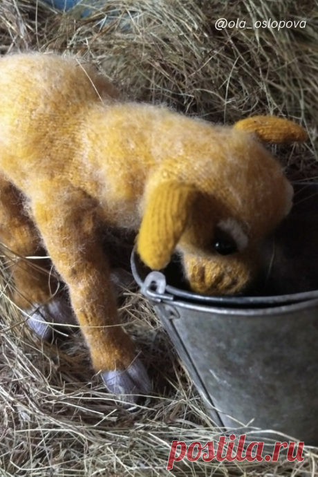 Meet my bull Borka🐂

🍀My new knitting pattern for a cow and a bull. 🍀
The toy knitting pattern is suitable for everyone. There are difficult moments, I tried to make the description as simple as possible. Photos of the calf knitting process will help you.
The calf turned out very realistic and soft.