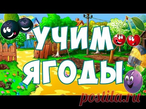 Учим ягоды - раннее развитие ребенка по системе Монтессори, карточки Домана - YouTube