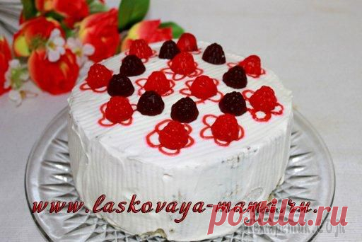 Праздничный торт – рулет