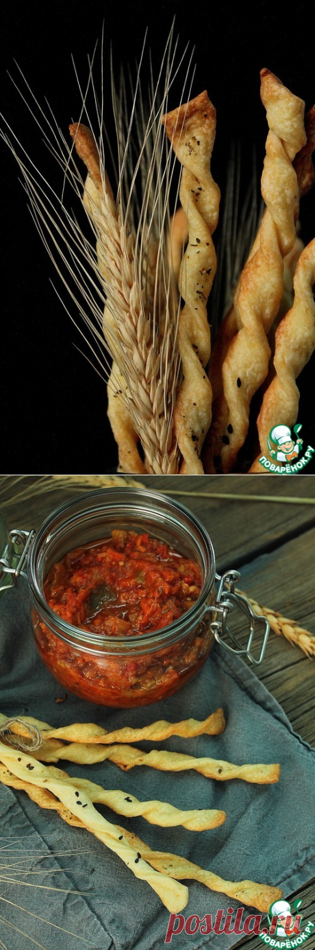 Итальянские хлебные палочки гриссини - кулинарный рецепт