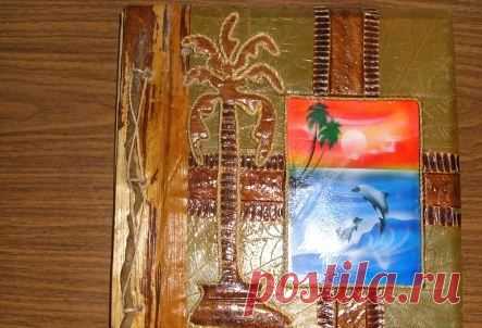 Фотоальбом из листьев пальмы. » Женский интернет журнал