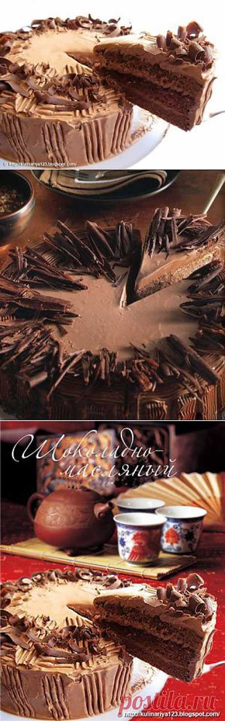 Торт «Шоколадно-масляный» : Торты, пирожные