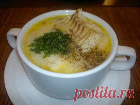 Рыбный суп с овощами и сливками