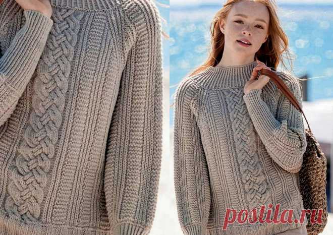 Утепляемся красиво: тёплые свитеры в бежевом цвете | Paradosik_Handmade | Яндекс Дзен