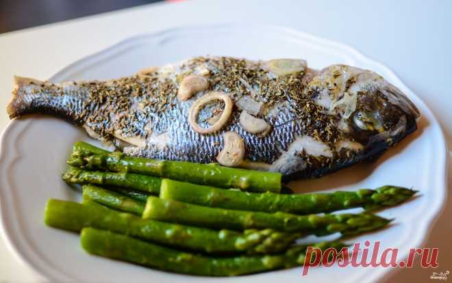 Дорада в духовке в фольге - пошаговый кулинарный рецепт на Повар.ру