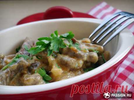 Классика русской кухни: говядина по-строгановски