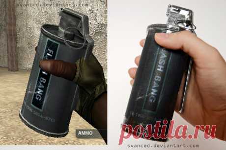 Crossfire Flashbang grenade Papercraft 2 A grenade from the game Crossfire. Difficulty: easy Original model: Crossfire(G4box Inc,Smilegate Inc,Neowiz Corp) Copyright to &lt; for model. More grenades:fav.me/d9piw3j Download: www.mediafire....