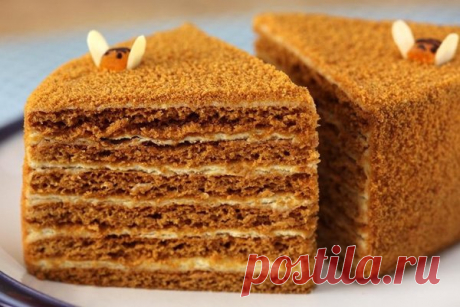 3 рецепта медовика, которые вам непременно захочется приготовить! | Рецепты Bon Appétit | Яндекс Дзен