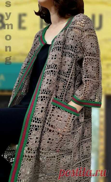 Шикарные вязаные легкие пальто для лета, которые обязательно должны быть в женском гардеробе | Мои "Томми" | Дзен