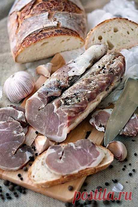 Вкусное &quot;копченое&quot; сало