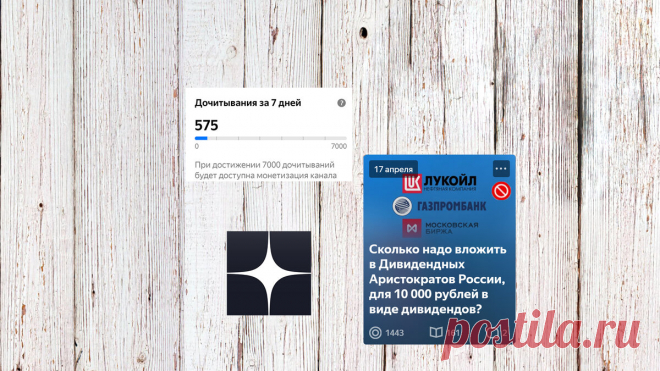Месяц на Дзене, статьи каждый день: Монетизация, дочитки, карма. | Бизнес Склад 2.0 | Яндекс Дзен