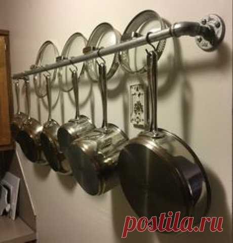 Industrial Pots and Pan Hanger