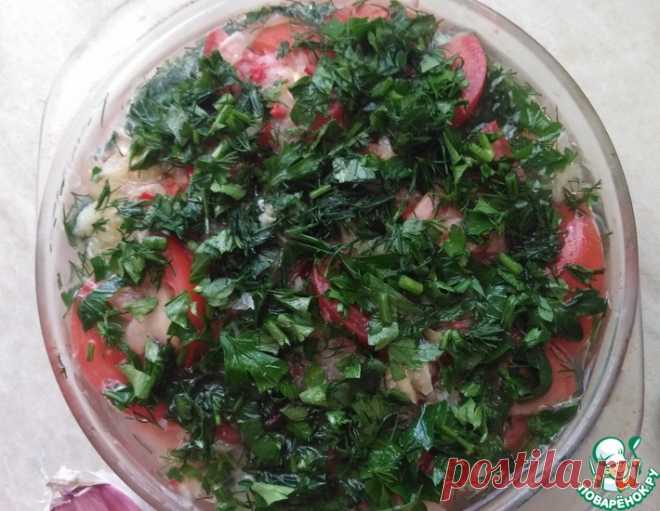 Закуска из помидоров – кулинарный рецепт