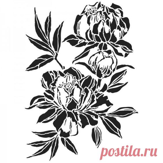 Laser-Kunststoff-Schablone, DIN A4, Ornamente