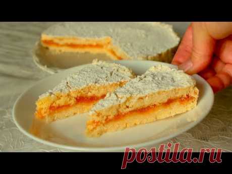 ЗА 5 СЕКУНД ДЕЛАЮ ТЕСТО ДЛЯ ЭТОГО ПИРОГА! БЕЗ ВОЗНИ И БЕЗ ЗАМЕСА! БЫСТРЫЙ НАСЫПНОЙ ПИРОГ С ПОВИДЛОМ!