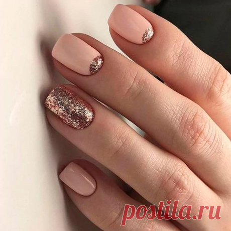 Золотой маникюр (светло-розовый) - купить в Киеве | Tufishop.com.ua