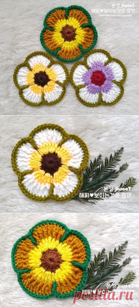 (공개도안인증) 평안맘's 닥풀꽃세미 ♡ : 네이버 블로그 - Salvabrani