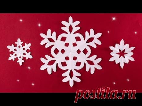 Делаем потрясные снежинки в школу [Легко и быстро]