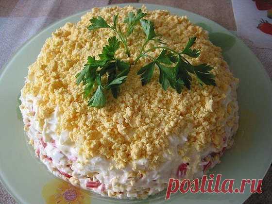 Слоеный салат 