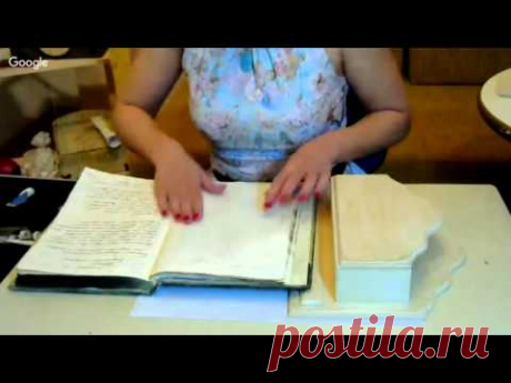 #МК  Лёля Раевская &quot;Бюджетный декупаж&quot;. - YouTube