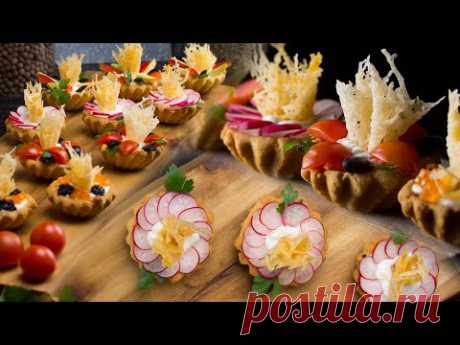 Как приготовить пармезан пламя - тарталетки с начинкой
