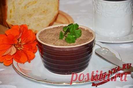 Паштет из куриной печени в мультиварке