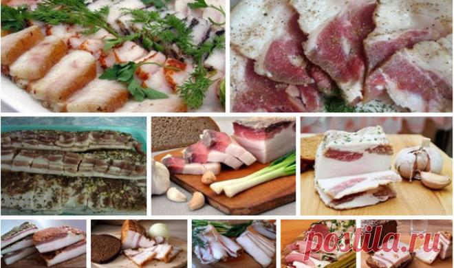 Как засолить сало: подборка из 11 рецептов