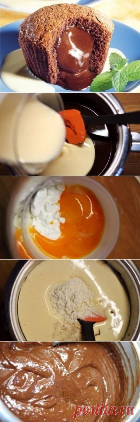 Как приготовить фондан шоколадный  - рецепт, ингридиенты и фотографии