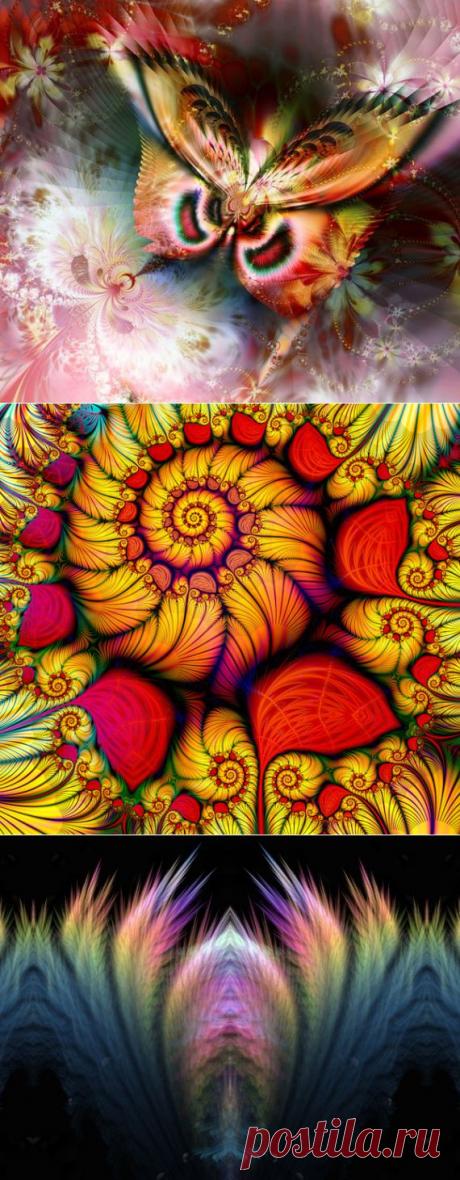 Невероятное, фрактальное искусство. | Наслаждение творчеством