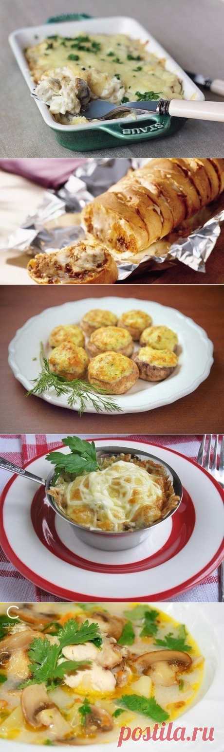 Рецепты блюд с шампиньонами