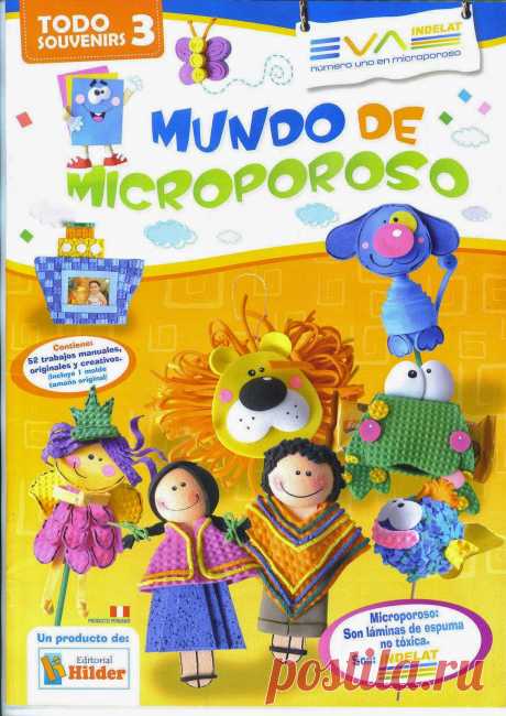 Revistas de manualidades gratis: manualidades en microporoso