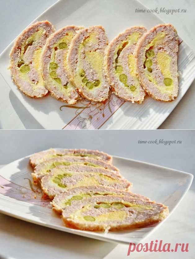 Мясной рулет "Нежный".