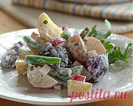 Картофельный салат.