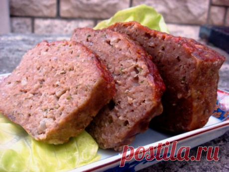 Мясной хлеб | Банк кулинарных рецептов